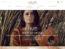 Tablet Screenshot of okapi.com